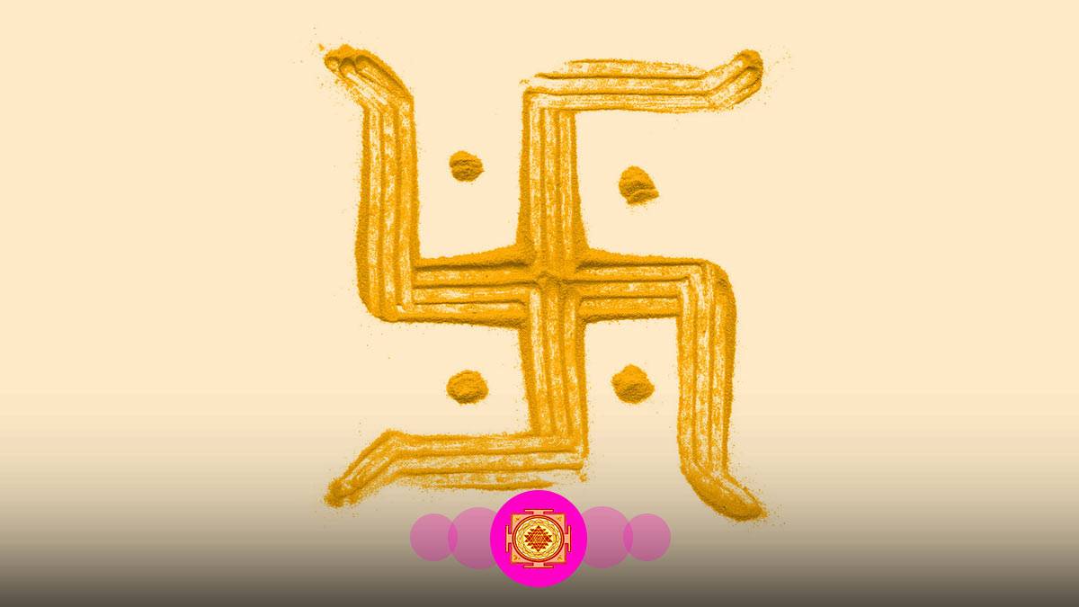haldi swastik on main gate vastu
