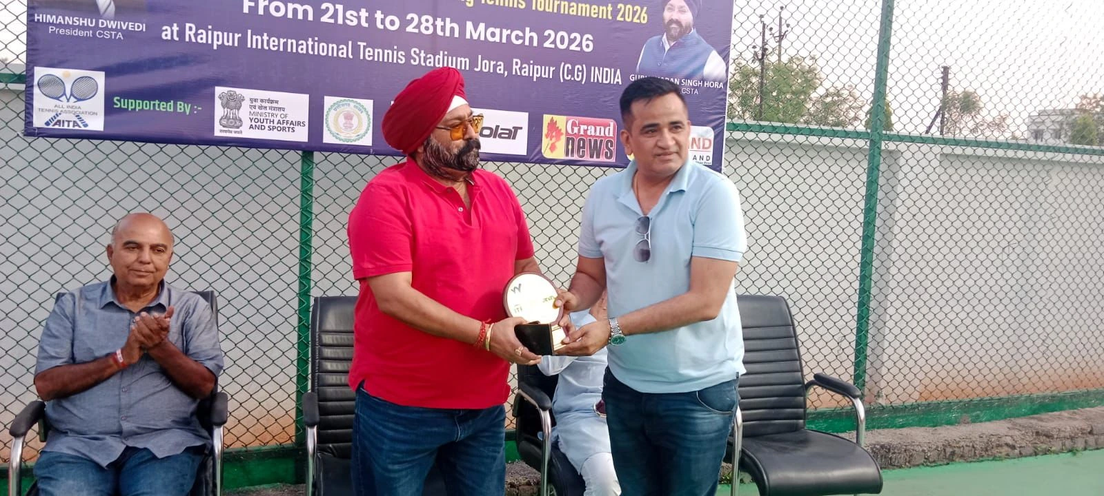 J30 रायपुर आईटीएफ जूनियर टेनिस टूर्नामेंट का भव्य शुभारंभ, 128 खिलाड़ी दिखाएंगे दमखम 2 11016 1