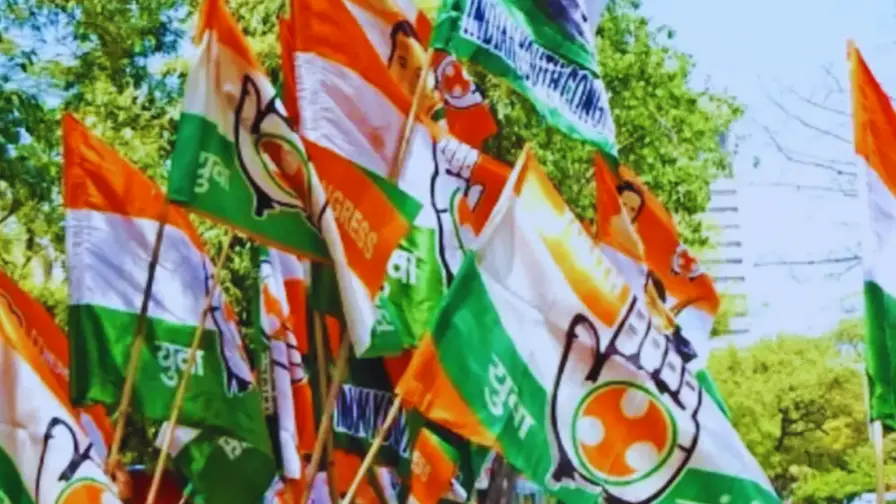 छत्तीसगढ़ विधानसभा चुनाव 2023 के दौरान एक चुनावी सभा को संबोधित करते हुए कांग्रेस नेता।
