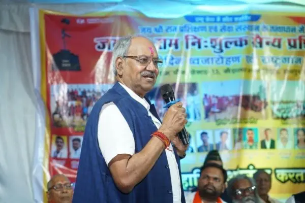 सांसद बृजमोहन अग्रवाल ने किया जय श्री राम सैन्य प्रशिक्षण के सफल युवाओं का सम्मान