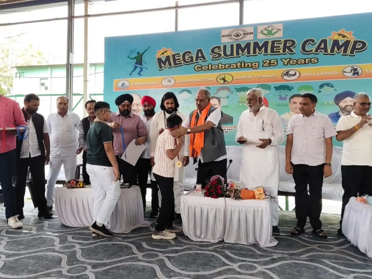 रायपुर के यूनियन क्लब समर कैंप समापन: 25 वर्षों की गौरवशाली यात्रा का जश्न 7 यूनियन क्लब समर कैंप समापन