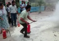 फायर सुरक्षा मॉक ड्रिल