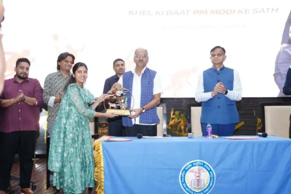 ‘खेलो इंडिया संवाद’ में बोले बृजमोहन अग्रवाल—युवा और खेल शक्ति ही विकसित भारत की मजबूत नींव