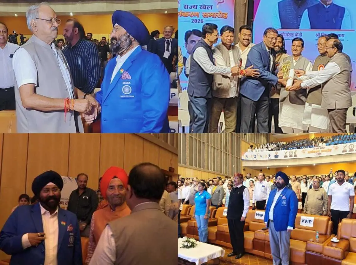 राज्य खेल अलंकरण समारोह 2026: 125 खिलाड़ियों का सम्मान, गुरुचरण सिंह होरा बोले- बढ़ेगा खिलाड़ियों का उत्साह 2 WhatsApp Image 2026 08 31 at 12.36.21 PM