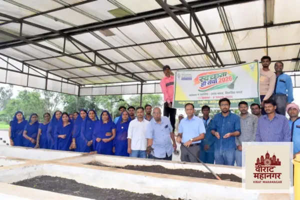 एनआईबीएसएम में सामुदायिक कम्पोस्टिंग पर जनभागीदारी जागरूकता अभियान