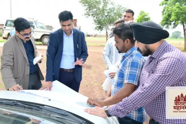 राजनांदगांव : कलेक्टर ने ग्राम पटेवा में एसएमसी एवं ईएमसी क्लस्टर का किया निरीक्षण
