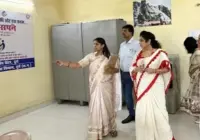 सखी वन स्टॉप सेंटर की व्यवस्थाओं का जायजा लेने पहुंचीं महिला आयोग अध्यक्ष डॉ. ममता साहू