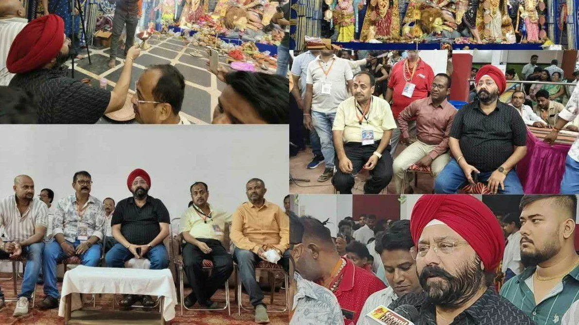 माना कैंप में पुरी के जगन्नाथ मंदिर की तर्ज पर बना भव्य दुर्गा पंडाल, ग्रैंड ग्रुप के चेयरमैन गुरुचरण सिंह होरा ने किए मां के दर्शन, प्रदेशवासियों को दी शुभकामन, पढ़ें पूरी जानकारी 5 रायपुर के माना कैंप में पुरी जगन्नाथ मंदिर की तर्ज पर बना भव्य दुर्गा पंडाल गुरुचरण सिंह होरा ने की पूजा