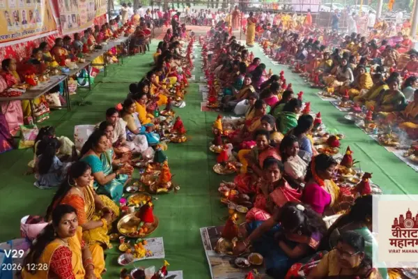 श्री श्री श्री कांची कामाक्षी देवी माता मंदिर, सेक्टर-5 भिलाई में धूमधाम से मना शारदीय नवरात्रि महोत्सव पर पूर्व विधानसभा अध्यक्ष प्रेम प्रकाश पाण्डेय हुए शामिल, पढ़ें पूरी जानकारी